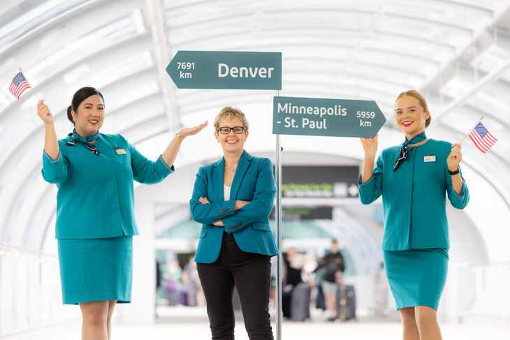  Aer Lingus (EI) is set to enhance its US Routes with the introduction of new flights. The airline has announced a direct route to Denver, Colorado, along with the revival of the Minneapolis-St. Paul route.