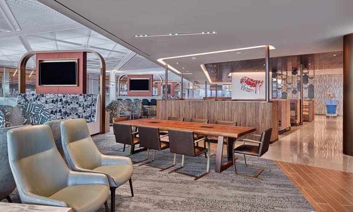 NEW JERSEY- Delta Air Lines (DL) Sky Club is prepared to warmly welcome travelers at its fifth and final new establishment of the year, located within Newark's Terminal A, which also serves as the airline's new headquarters.