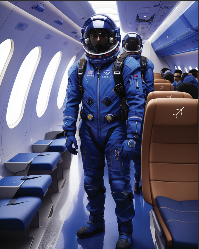 GURUGRAM- India's largest carrier, IndiGo (6E) Airlines, has taken it to the next level by launching flights to the Moon. Yes, but in the virtual World. 