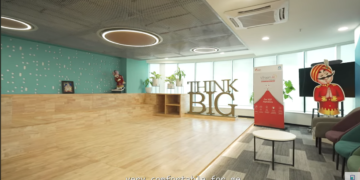 Tata-owned Indian FSC Air India (AI) has recently inaugurated its new office in Chennai. IndiQube develops the office and is modern and elegant in looks.