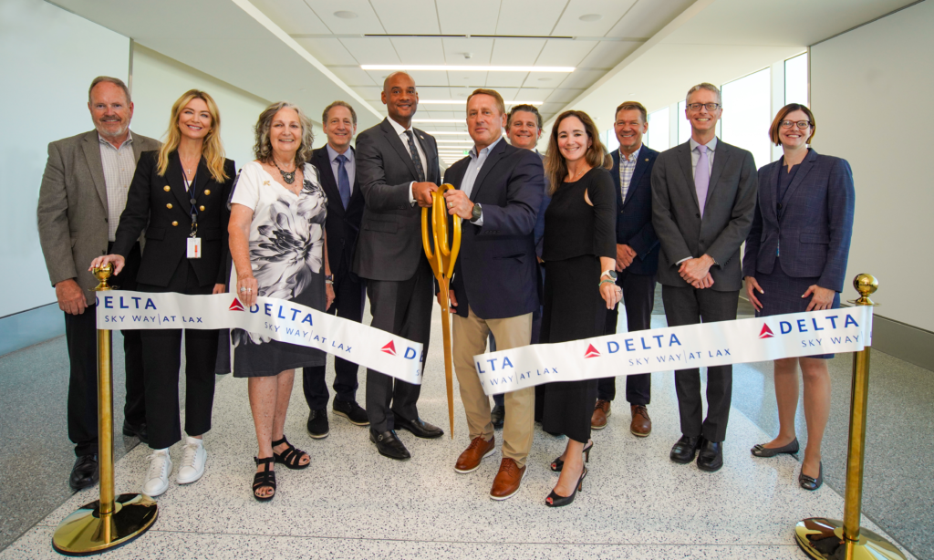 Delta Air Lines (DL) and Los Angeles World Airports (LAWA) have revealed the final significant phase of the $2.3 billion Delta Sky Way at LAX project. 