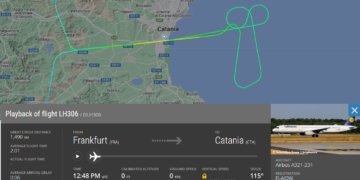 Lufthansa Unhappy A321 Pilot Made A Weird Flight Pattern