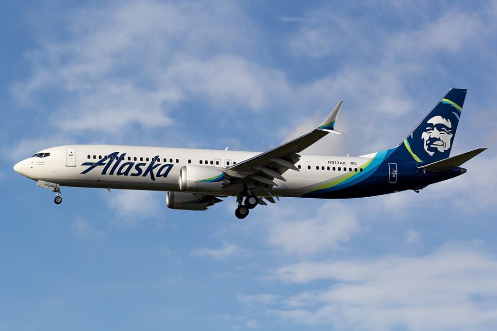 Alaska Airlines (AS) flight, AS1282, had to make an emergency landing at Portland International Airport (PDX) on Friday night after a significant portion of the Boeing 737 MAX 9 blew out mid-air
