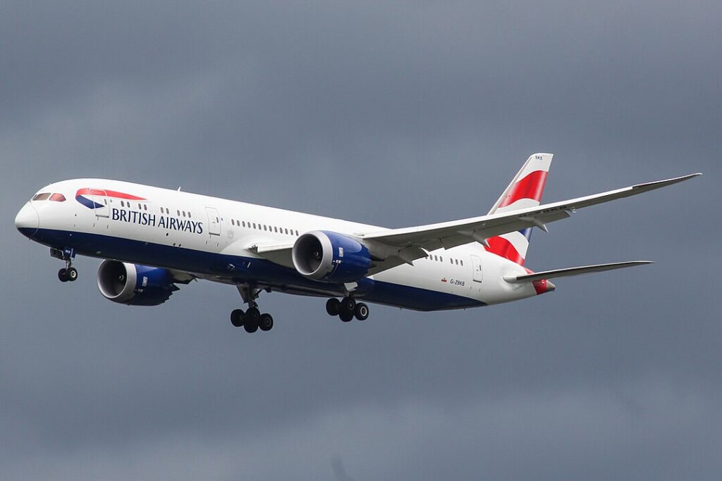 british airways 787