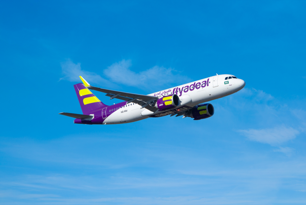 Flyadeal (F3), the low-cost carrier of Saudi Arabia, is contemplating the possibility of expanding its fleet of single-aisle Airbus aircraft and upgrading its existing order of 50 single-aisle jets as part of its strategy to expand its international route network.