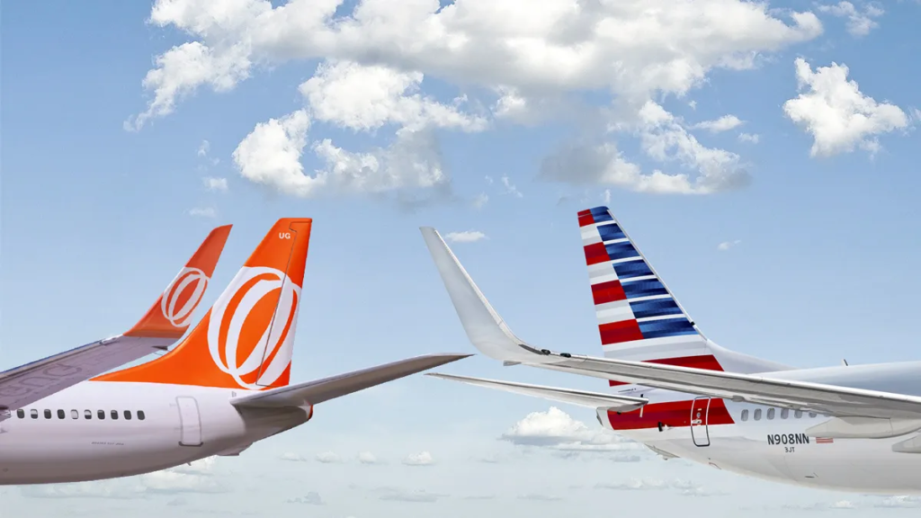 FORT WORTH- Starting from October 2023, American Airlines (AA) is set to expand its codeshare partnership with Brazilian carrier GOL (G3). 