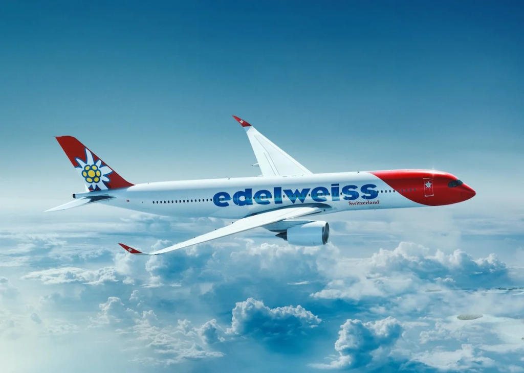 Edelweiss Airlines (WK) is set to acquire six state-of-the-art and environmentally friendly Airbus A350s, which will be integrated into the Edelweiss fleet in a phased manner starting in the summer of 2025.