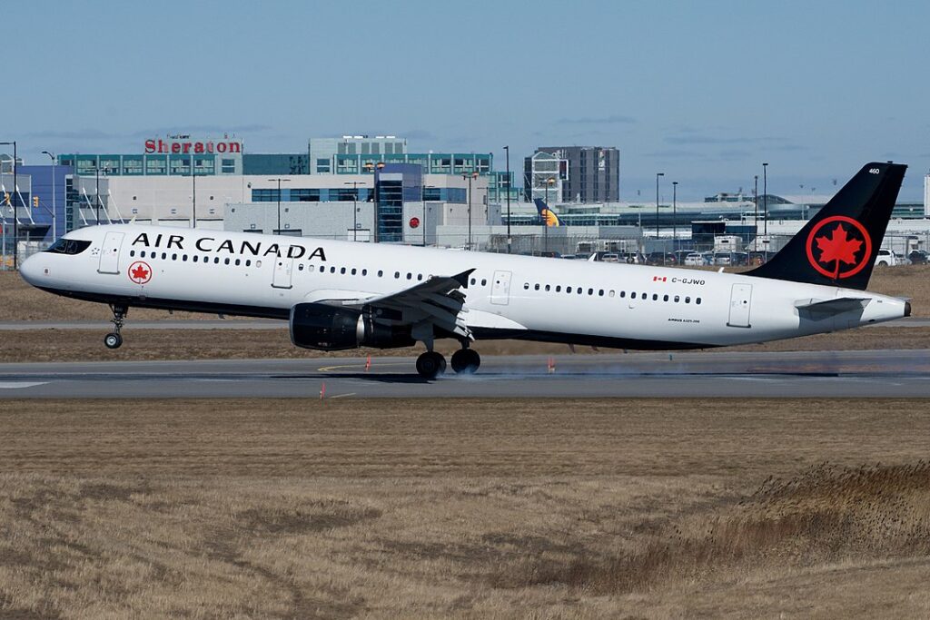 Air Canada Reveals First Enhanced Airbus A321 with New Interior