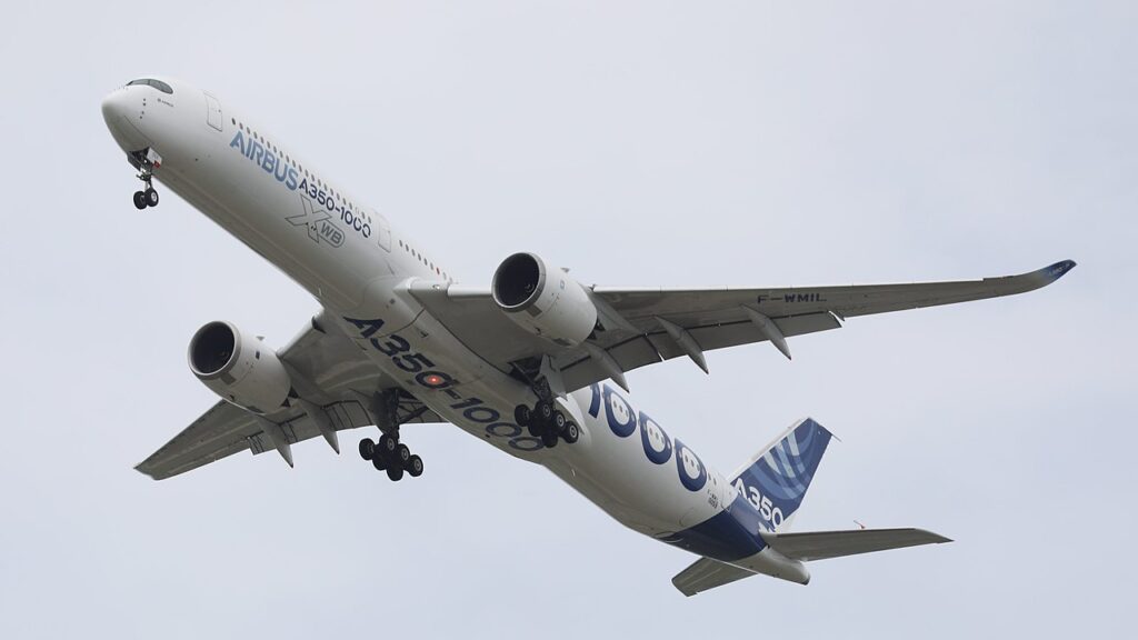 Airbus is anticipating an extended range of approximately 180 nautical miles for its A350-1000 as a result of a higher maximum take-off weight for the twinjet.