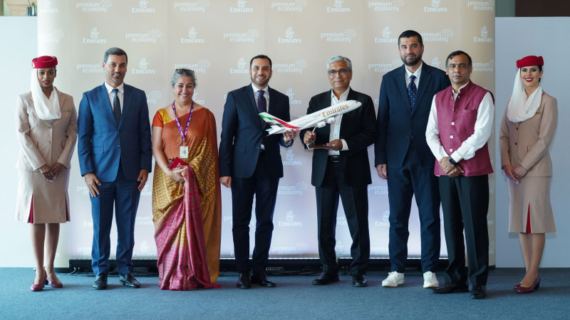 Emirates previews Premium Economy in India
