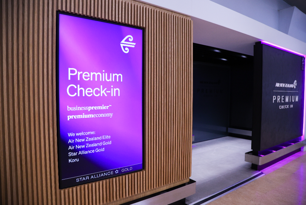 As part of its continuous dedication to enhancing the customer journey, Air New Zealand (NZ) has unveiled the revamped premium check-in area at Auckland International Airport (AKL), which has been officially reopened this week.