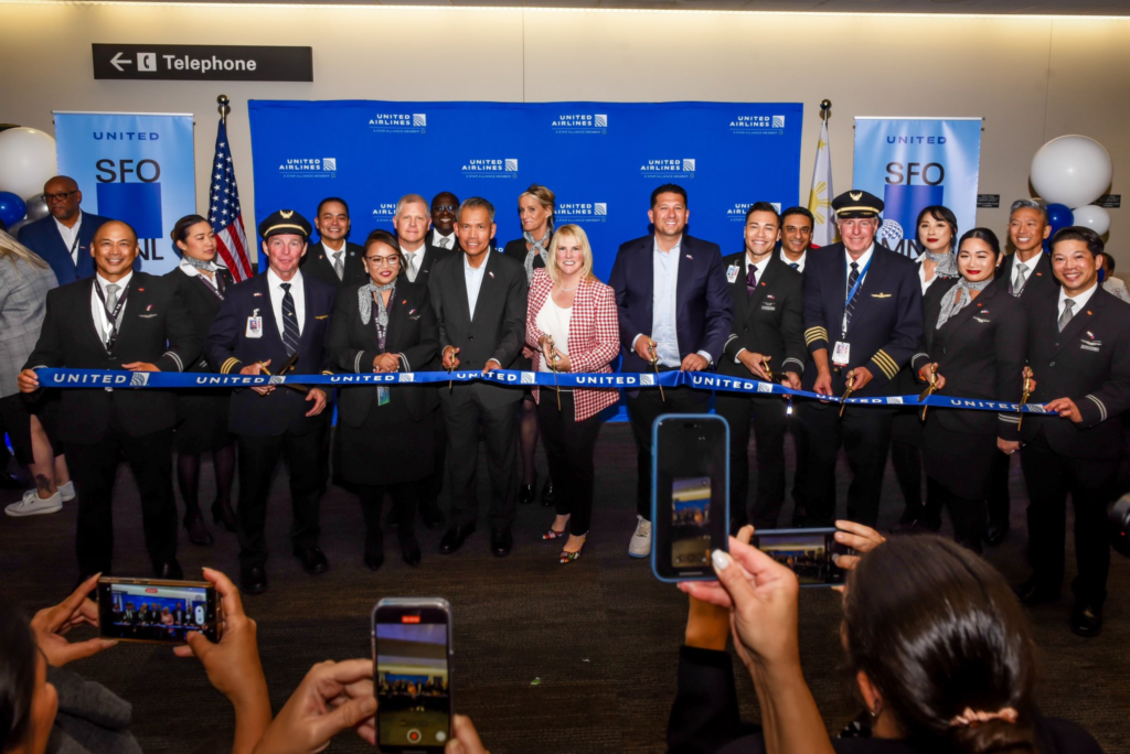 United Airlines (UA) flight UA191 made history by landing in Manila, marking the first-ever nonstop flight by a United States carrier from the continental US to the Philippines.