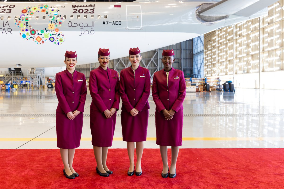 Qatar Airways Unveils New Expo 2023 Doha Livery on A330 Aviation A2Z