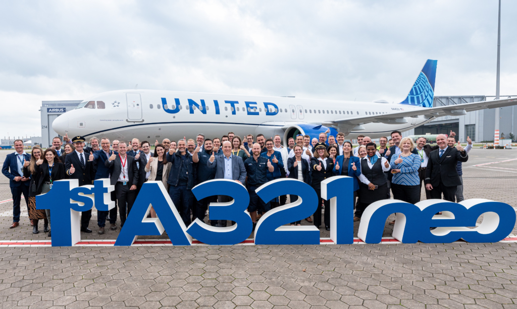 United Airlines (UA) has rescheduled its first Airbus A321neo flight to November 30, departing from Houston Intercontinental Airport (IAH).