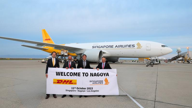 DHL Express (D0) Collaborates with Singapore Airlines (SQ) to Launch a New Boeing 777 Freight Route from Asia to the United States (US) via Central Japan International Airport (NGO)