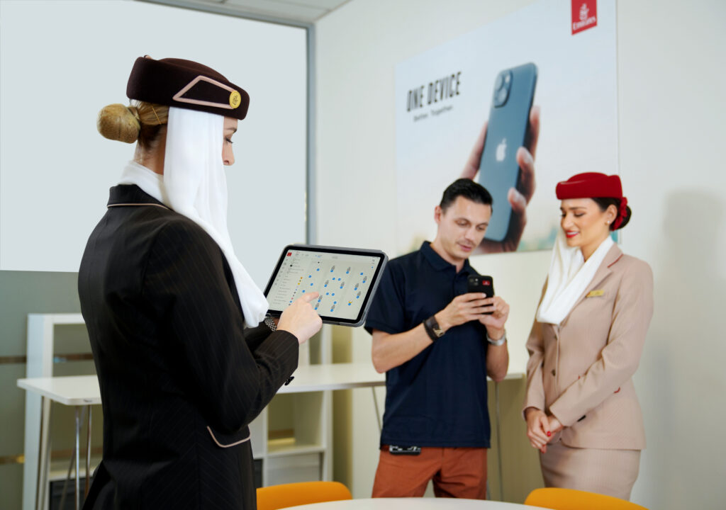 Emirates Cabin Crew New iPhones and iPads