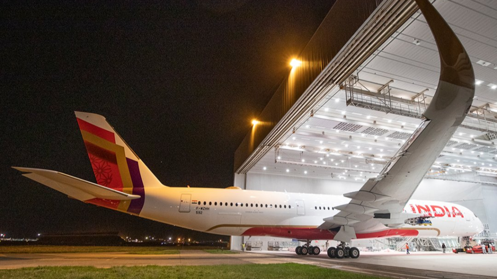 Tata Owned Air India (AI) has given aviation enthusiasts and travelers the new livery for their upcoming Airbus A350 aircraft.