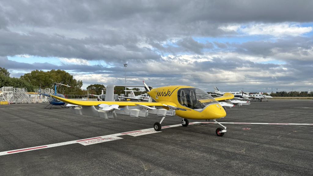 Wisk Aero, a company specializing in electric vertical takeoff and landing vehicles, has initiated flight testing of its autonomous air taxi aircraft in Los Angeles, as confirmed by CEO Brian Yutko.