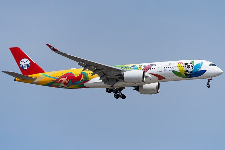 Sichuan Airlines to Restart Los Angeles Flights with New A350 ...