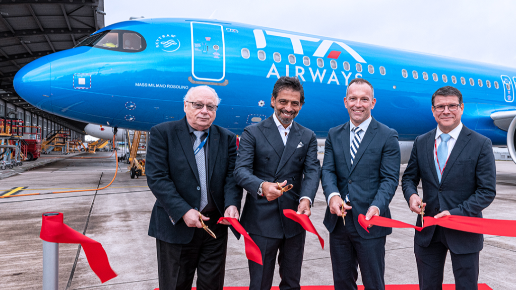 ITA Airways (AZ) debuted its Airbus A321neo into scheduled operations last week, which is two weeks ahead of the initially scheduled timeframe.