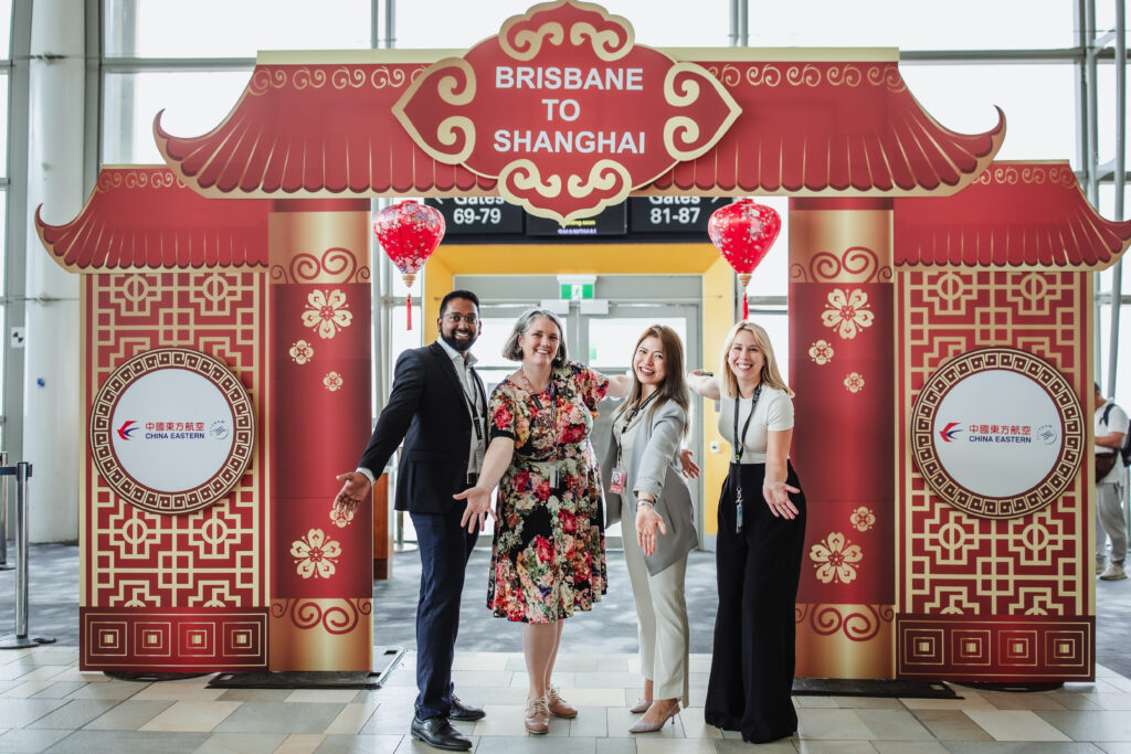 China Eastern Airlines (MU) flight MU715 touched down at Brisbane Airport (BNE), re-establishing the crucial connection with Queensland's most valuable tourism market.