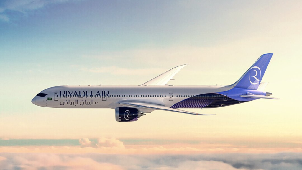 The upcoming Saudi Arabia national airline, Riyadh Air (RX), has unveiled its second livery that will be applied to its upcoming fleet. This new livery, featured on the Boeing 787, serves as Riyadh Air's secondary design.