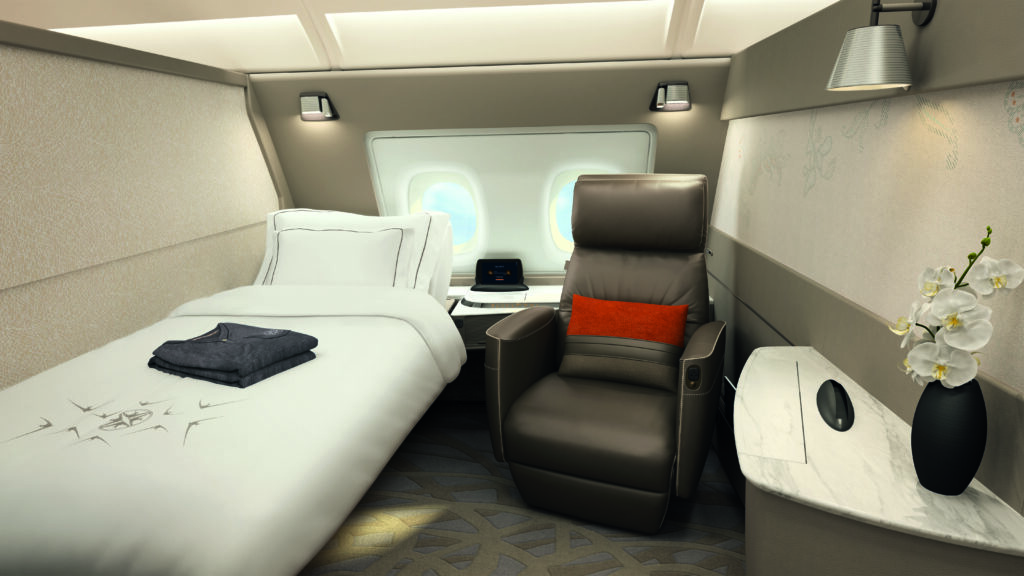 Singapore Airlines Luxury Suites on Airbus A380