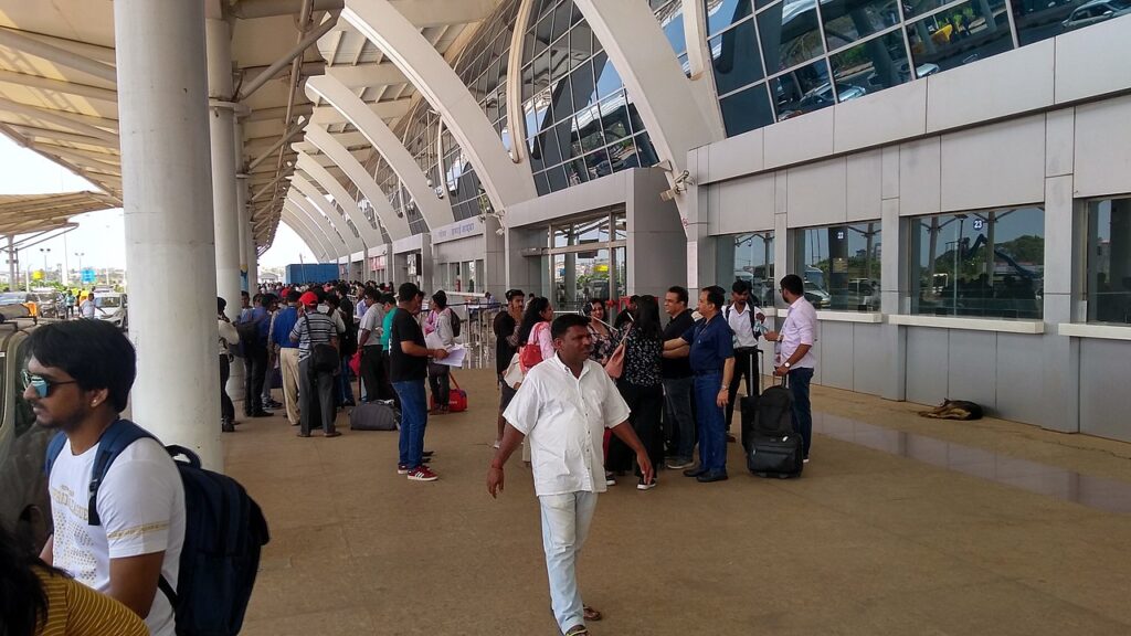 Goa Dabolim Airport's (GOI) operations resumed at 3:52 pm on Tuesday after experiencing a temporary disruption earlier in the day due to a Navy MiG-29K encountering a tire burst during a taxi.
