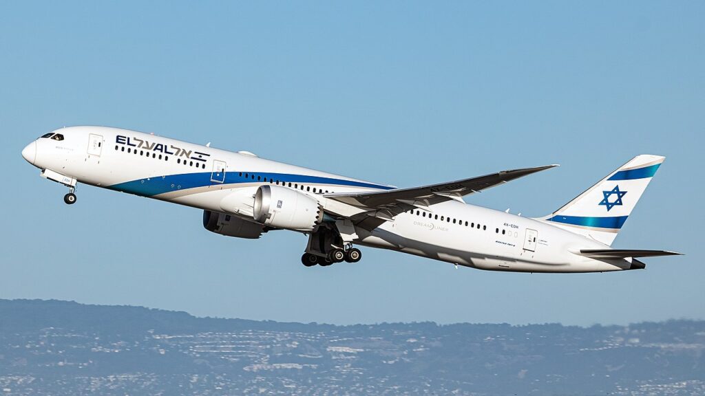 El Al Airlines (LY) Boeing 787 landed at Fort Lauderdale-Hollywood International Airport (FLL), Florida 