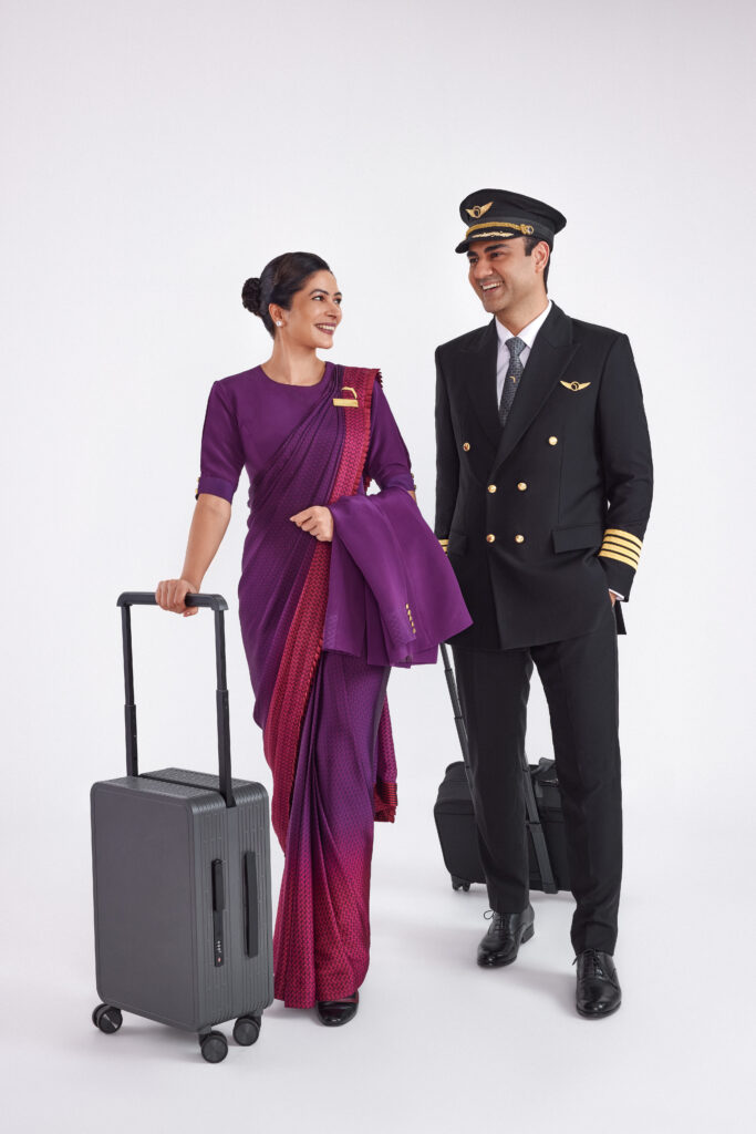 GURUGRAM- On December 12, 2023, Tata Group-owned Air India (AI) revealed its highly anticipated, fresh lineup of uniforms designed for cabin and cockpit crews. This unveiling marks the dawn of a new era in inflight fashion.