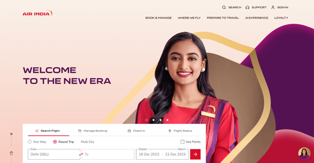 AIR INDIA STARTS ROLLOUT OF NEW GLOBAL BRAND IDENTITY
