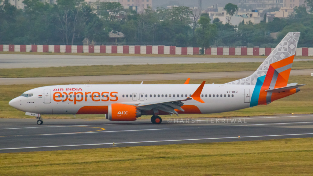 Air India Express 737 MAX Takeoff