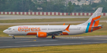 Air India Express 737 MAX Takeoff