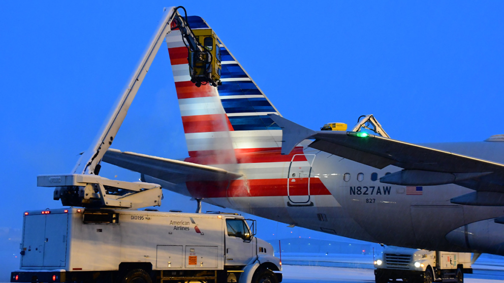 In the chilly and snowy winter season, deicing plays a vital role in American Airlines (AA) operations.