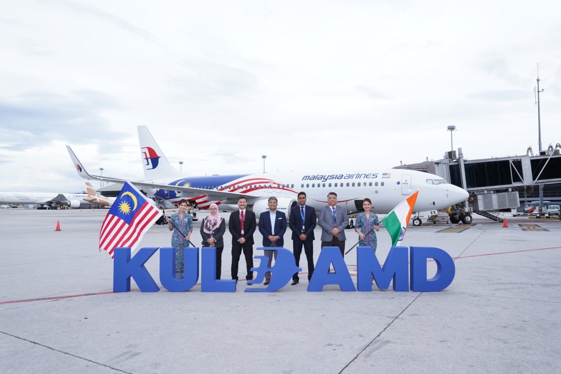 Malaysia Airlines Inaugurates New Flight from Kuala Lumpur to Ahmedabad ...