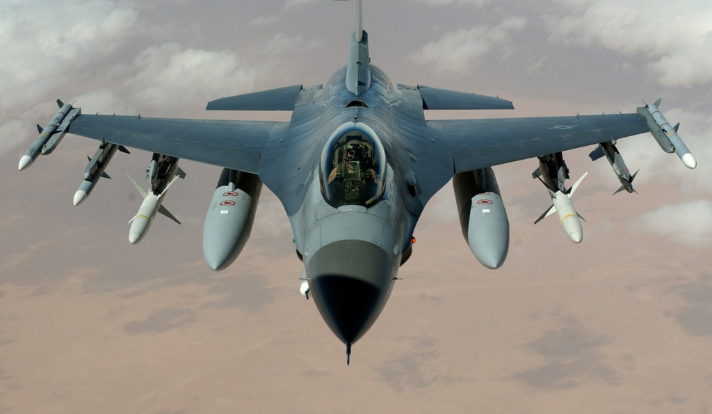 US F-16 Fighter Jet Crashes at South Korea's Western Coast