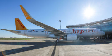 Airbus delivers first aircraft from new Toulouse Final Assembly Line - an A321neo to Pegasus Airlines