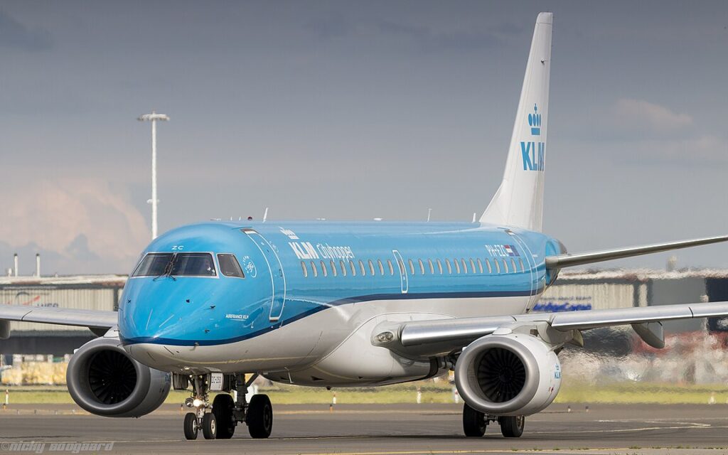 A Scottish passenger, Sarah Crawford, recounted her experience as a 'brake fault' prompted her KLM (KL) flight destined for Edinburgh to undergo a dramatic emergency diversion to Prestwick Airport (PIK).