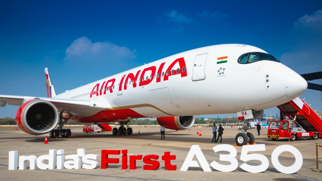 Air India First Airbus A350