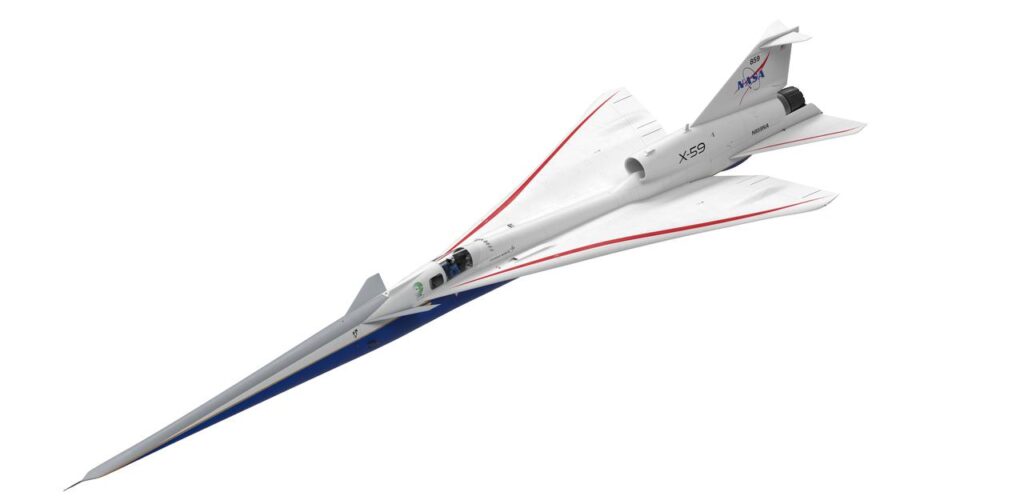 NASA and Lockheed Martin Announced New Quiet Supersonic Aircraft X-59