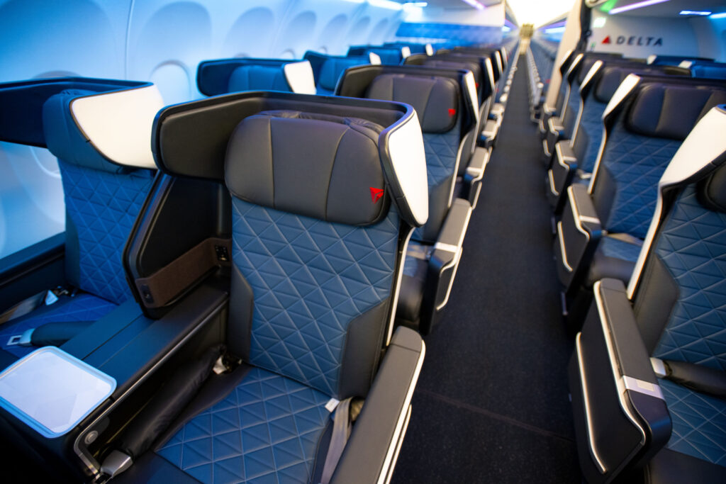 Delta Air Lines (DL) customers are set to experience an enhanced premium travel offering as the airline introduces its latest First Class seats on select refreshed Boeing 737-800 aircraft this month.