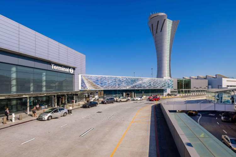 Beautiful view of Airport Textured Architectural Design