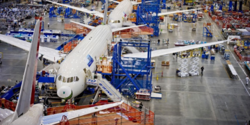 Boeing 787 Production Line