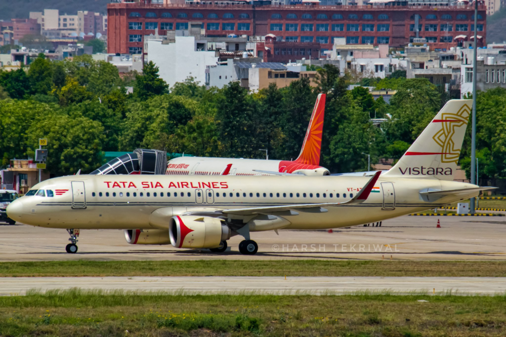 TATA SIA Vistara Airlines Retro Livery and Air India