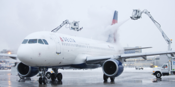 Delta Plane in Snow