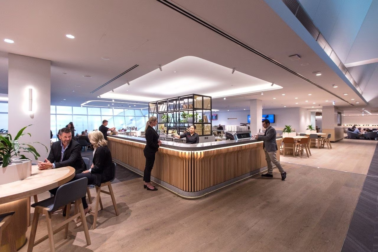 Qantas Lounge