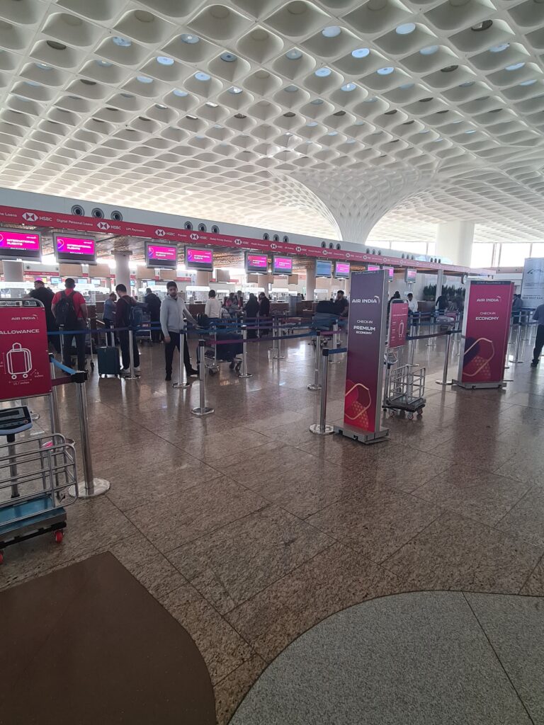 Mumbai Airport Air India Counters