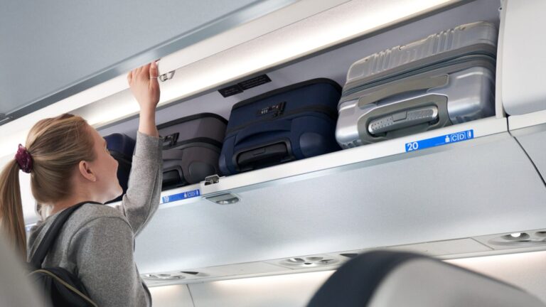 United Becomes First Airline to Add New, Larger Overhead Bins to Embraer E175 Aircraft