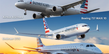 American Airlines Orders 85 Airbus A321neo, 85 Boeing 737 MAX 10 and 90 Embraer E175