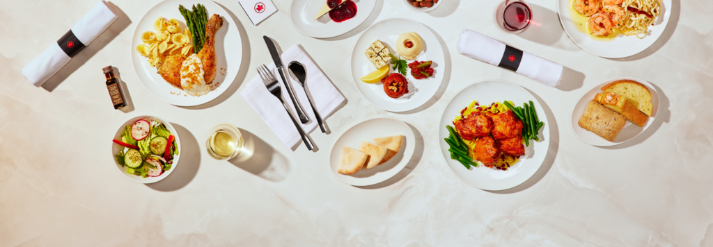 Air Canada (AC) has just unveiled a comprehensive upgrade to its acclaimed menus for all passengers, introducing over 100 new rotating seasonal recipes